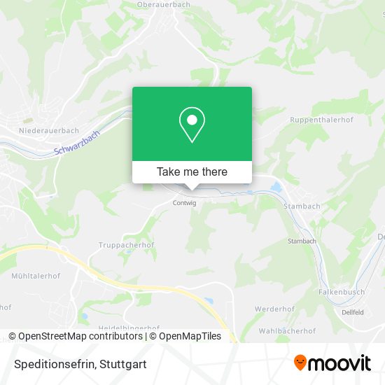 Карта Speditionsefrin