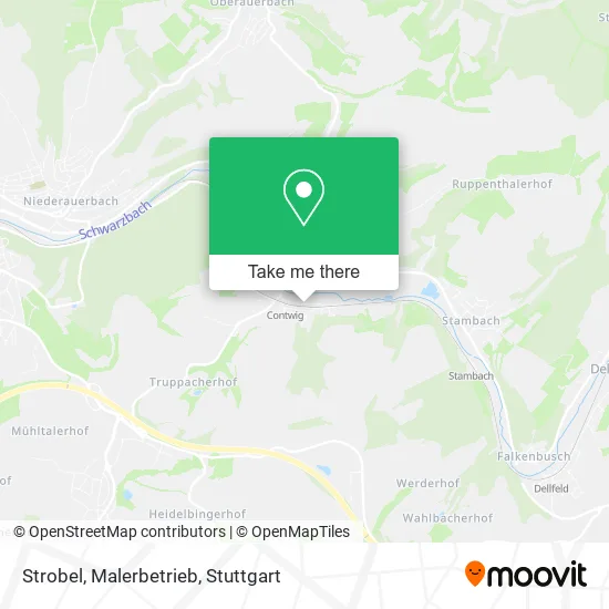 Карта Strobel, Malerbetrieb