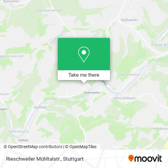 Карта Rieschweiler Mühltalstr.