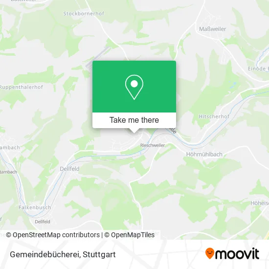 Карта Gemeindebücherei