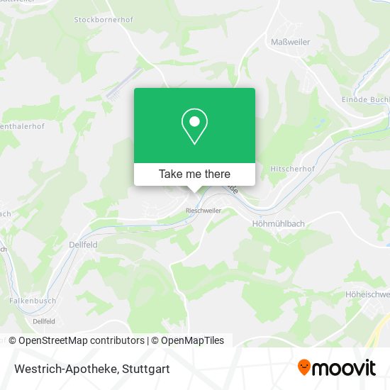 Westrich-Apotheke map