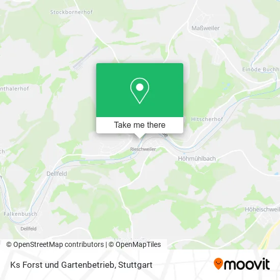 Карта Ks Forst und Gartenbetrieb