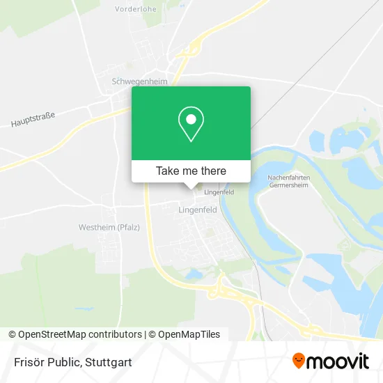 Карта Frisör Public