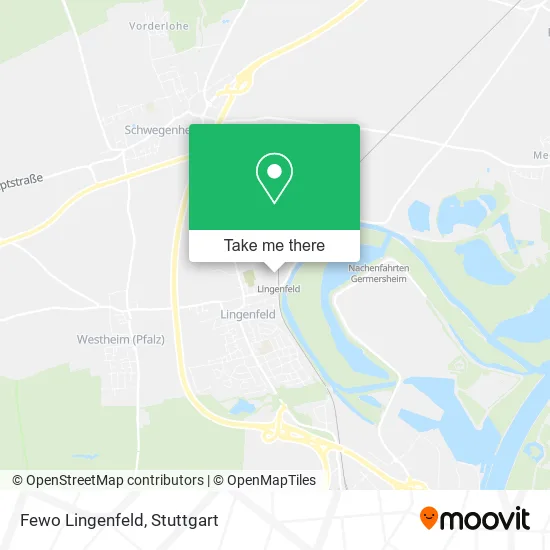 Карта Fewo Lingenfeld