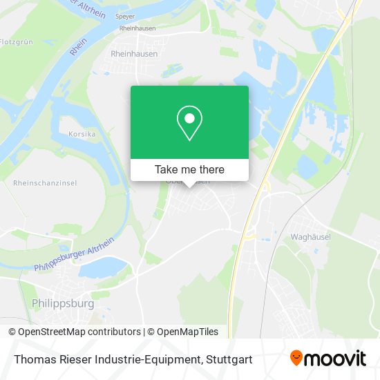 Thomas Rieser Industrie-Equipment map