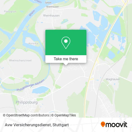 Карта Avw Versicherungsdienst