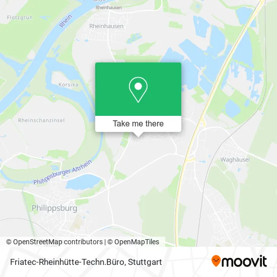 Карта Friatec-Rheinhütte-Techn.Büro