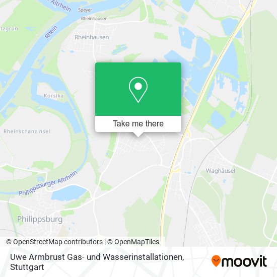 Uwe Armbrust Gas- und Wasserinstallationen map