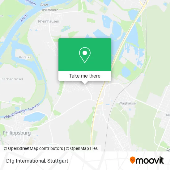 Карта Dtg International