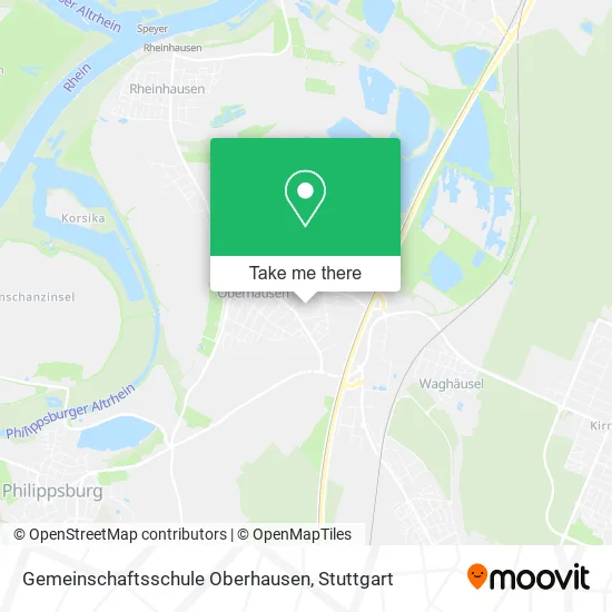 Карта Gemeinschaftsschule Oberhausen