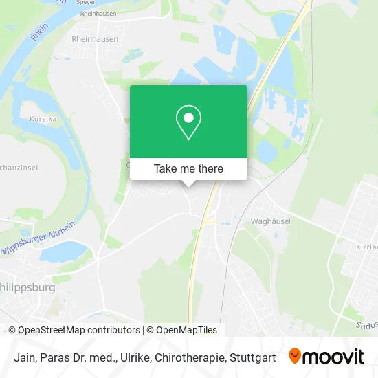 Карта Jain, Paras Dr. med., Ulrike, Chirotherapie