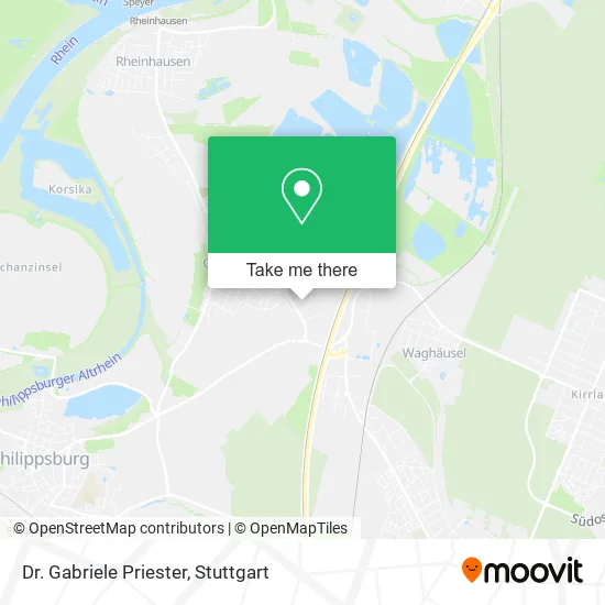 Карта Dr. Gabriele Priester