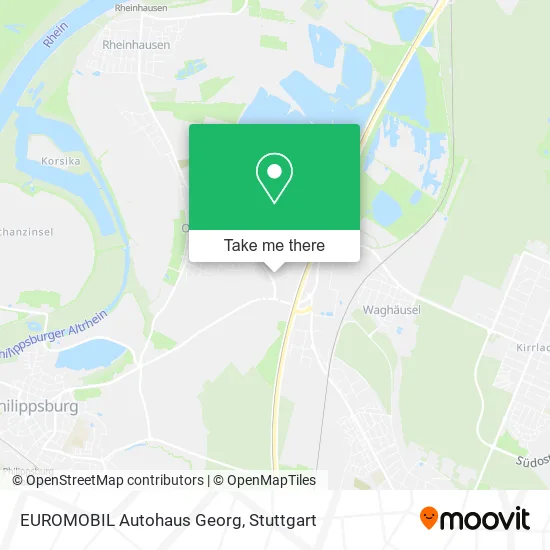 Карта EUROMOBIL Autohaus Georg