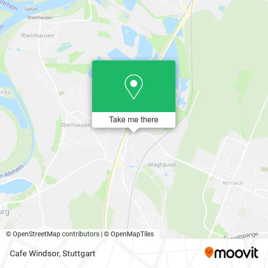 Карта Cafe Windsor