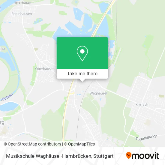 Карта Musikschule Waghäusel-Hambrücken