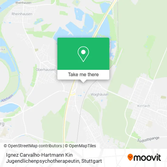 Карта Ignez Carvalho-Hartmann Kin Jugendlichenpsychotherapeutin