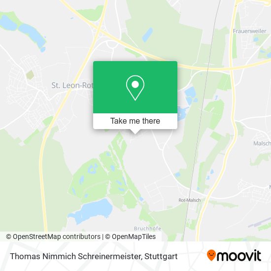 Thomas Nimmich Schreinermeister map