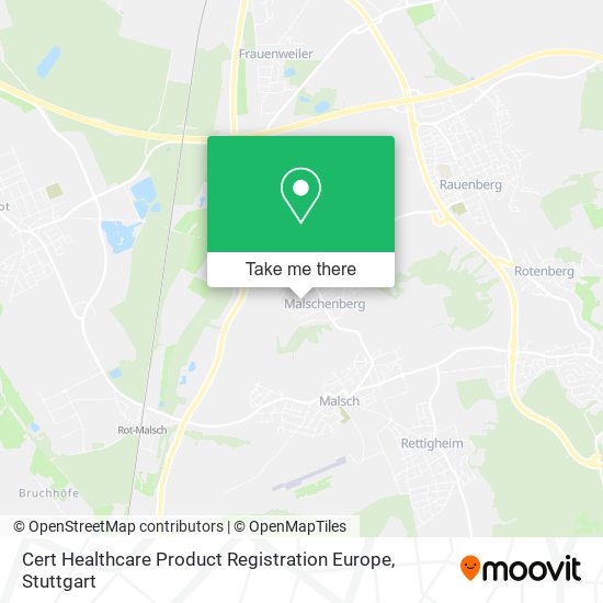 Cert Healthcare Product Registration Europe map