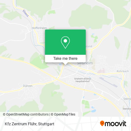 Kfz Zentrum Flühr map