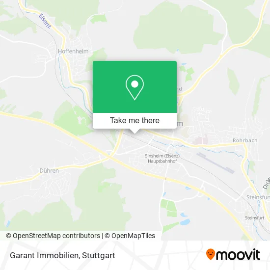 Карта Garant Immobilien