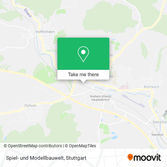 Карта Spiel- und Modellbauwelt