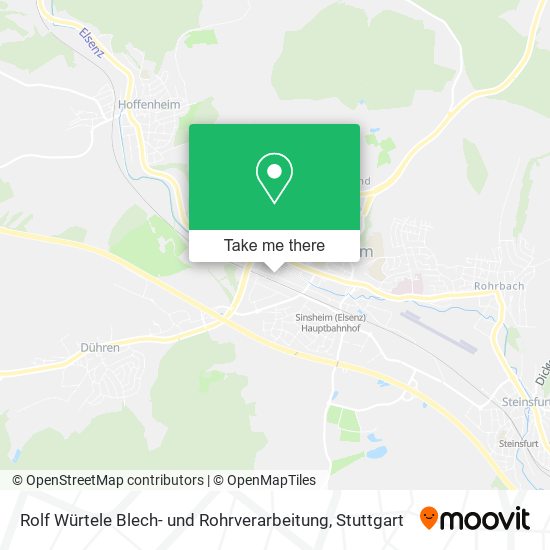 Карта Rolf Würtele Blech- und Rohrverarbeitung