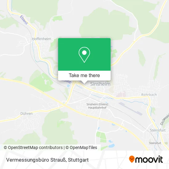 Карта Vermessungsbüro Strauß