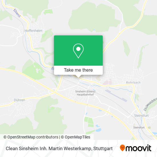 Clean Sinsheim Inh. Martin Westerkamp map