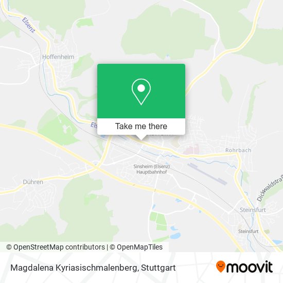 Magdalena Kyriasischmalenberg map