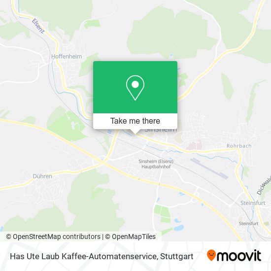 Has Ute Laub Kaffee-Automatenservice map