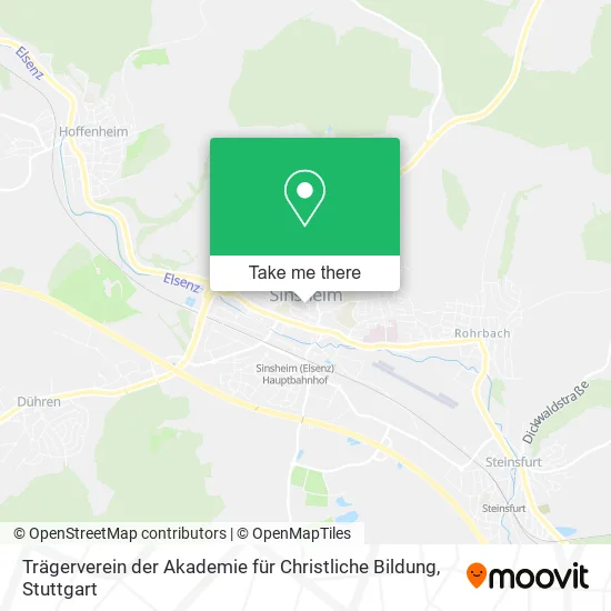 Карта Trägerverein der Akademie für Christliche Bildung