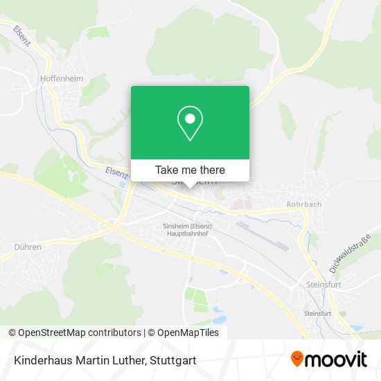 Карта Kinderhaus Martin Luther