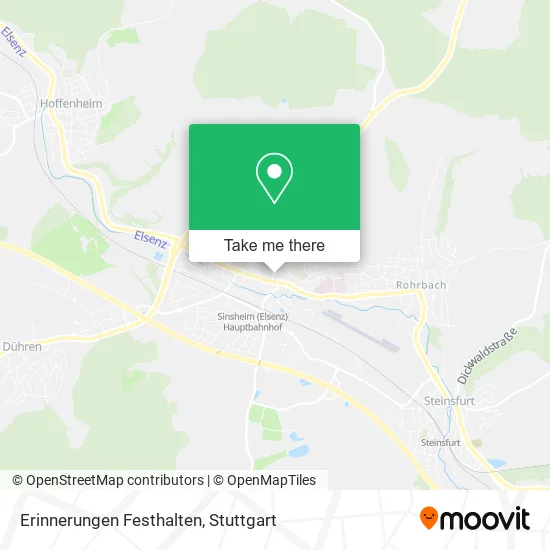 Карта Erinnerungen Festhalten