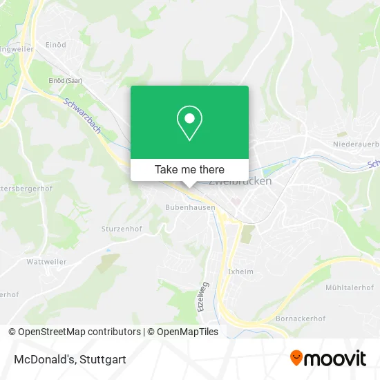 Карта McDonald's