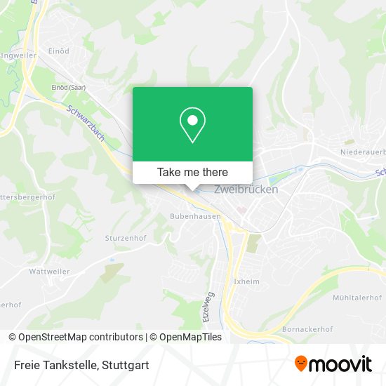 Freie Tankstelle map