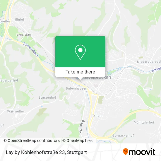 Карта Lay by Kohlenhofstraße 23