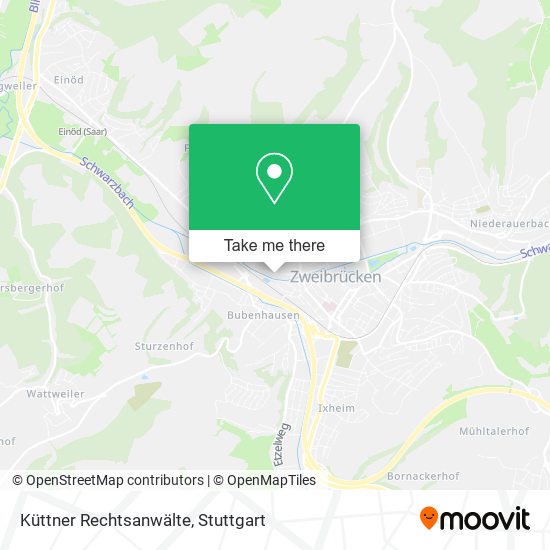 Карта Küttner Rechtsanwälte