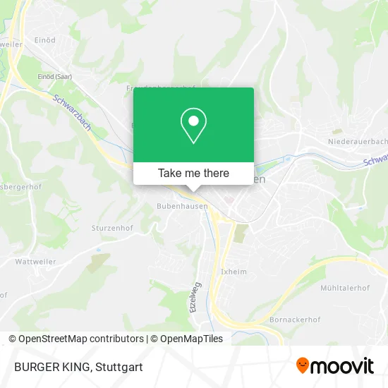 Карта BURGER KING