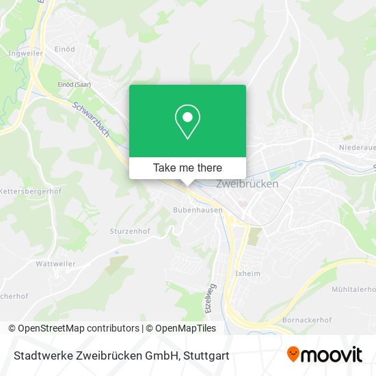 Stadtwerke Zweibrücken GmbH map