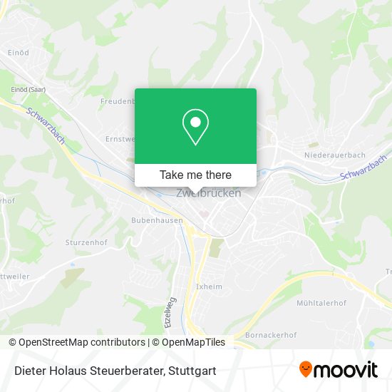 Dieter Holaus Steuerberater map