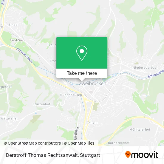 Карта Derstroff Thomas Rechtsanwalt