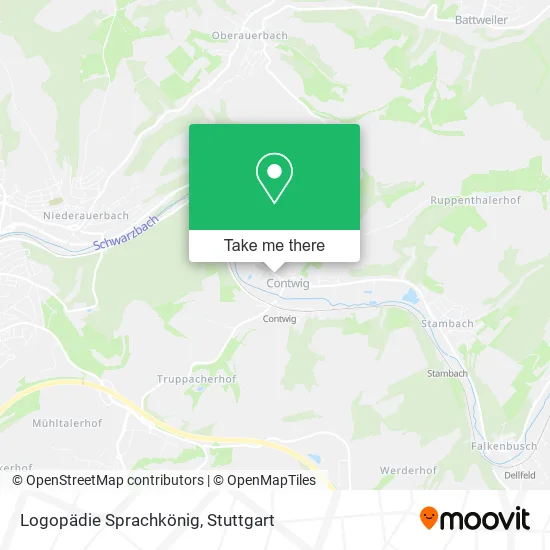 Карта Logopädie Sprachkönig