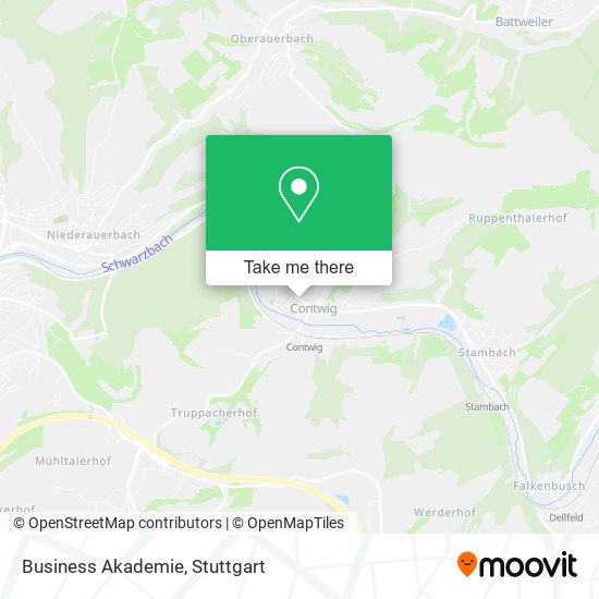 Business Akademie map