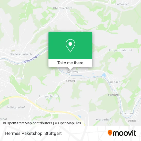 Карта Hermes Paketshop