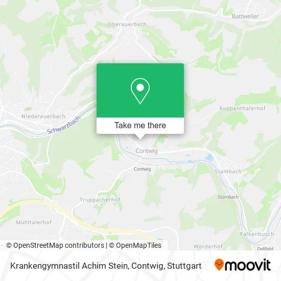 Карта Krankengymnastil Achim Stein, Contwig