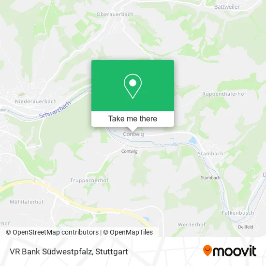 Карта VR Bank Südwestpfalz
