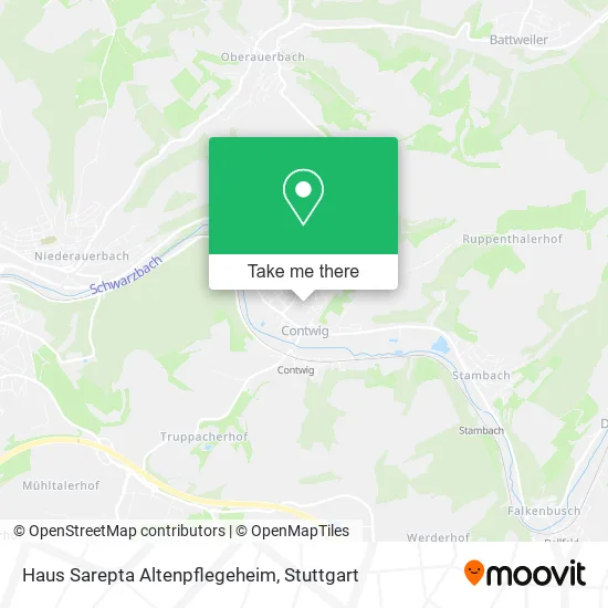 Карта Haus Sarepta Altenpflegeheim
