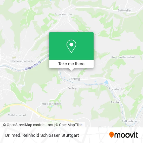 Карта Dr. med. Reinhold Schlösser