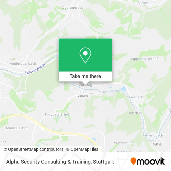 Карта Alpha Security Consulting & Training