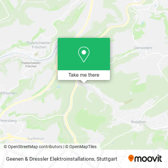 Карта Geenen & Dressler Elektroinstallations